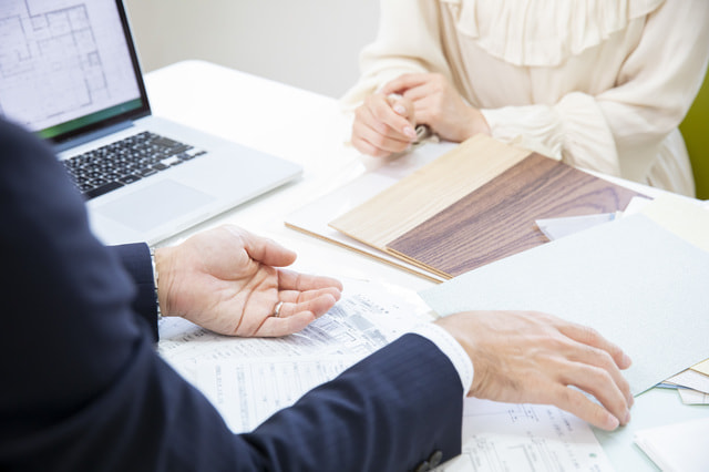 リフォームの打ち合わせ